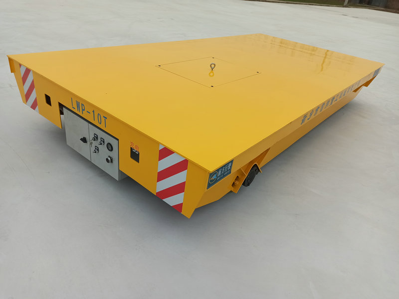 10 톤 콘크리트 제품 Trackless Transfer Trolley