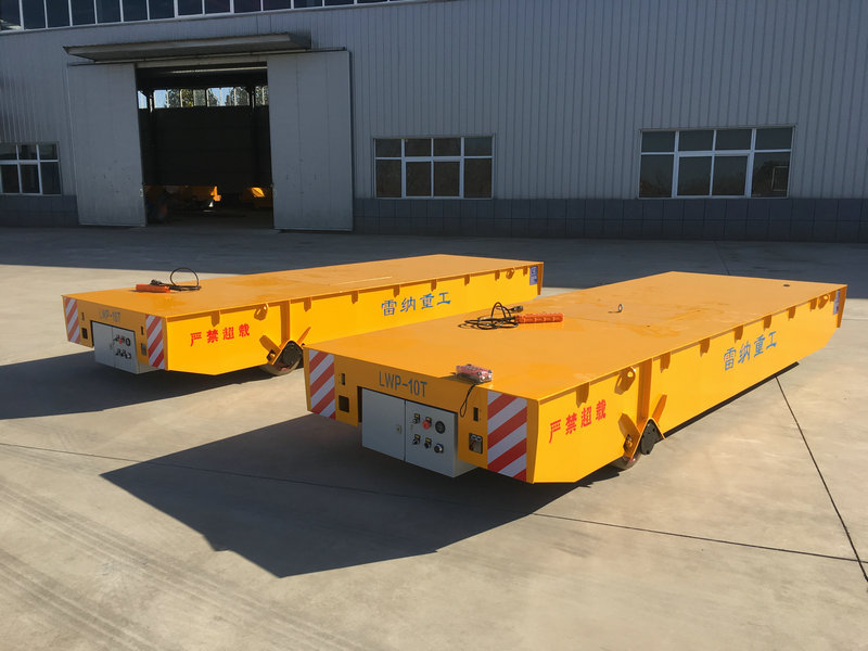 10T 배터리 Powered Trackless Transfer Cart