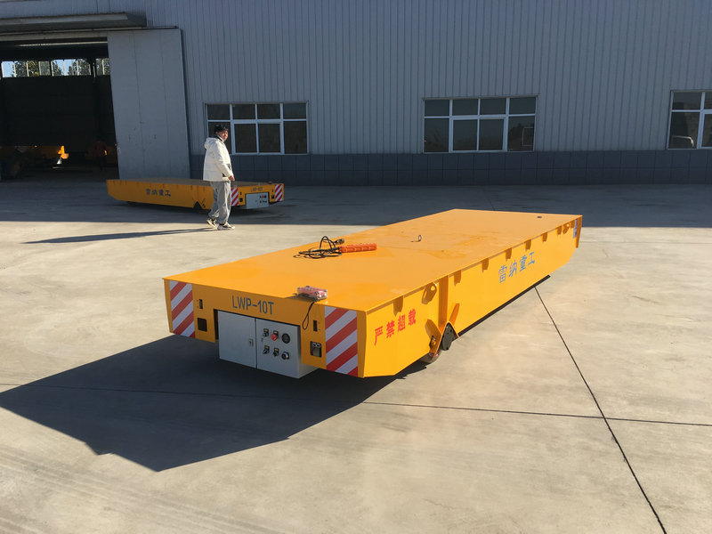 10T 배터리 Powered Trackless Transfer Cart