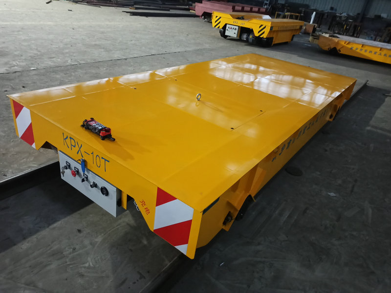 10 톤 배터리 Powered Rail Transfer Trolley