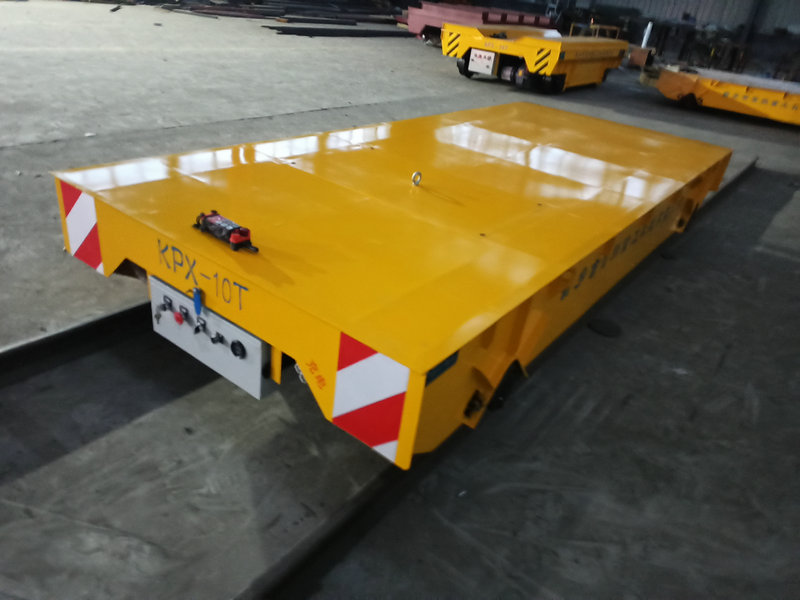 10 톤 배터리 Powered Rail Transfer Trolley