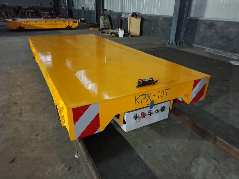 10 톤 배터리 Powered Rail Transfer Trolley