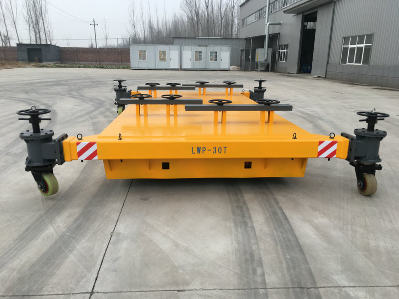 30 톤 배터리-powered transfer cart with stand