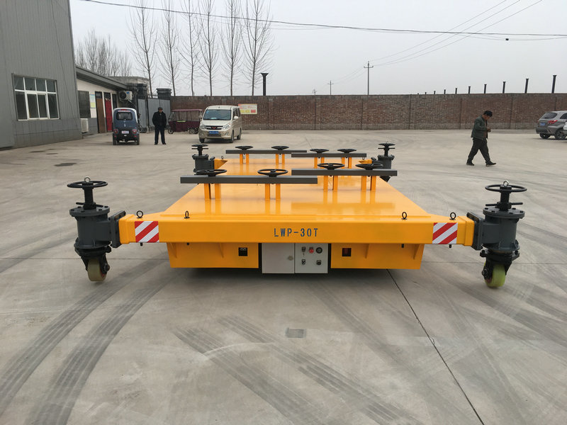 30 톤 배터리-powered transfer cart with stand