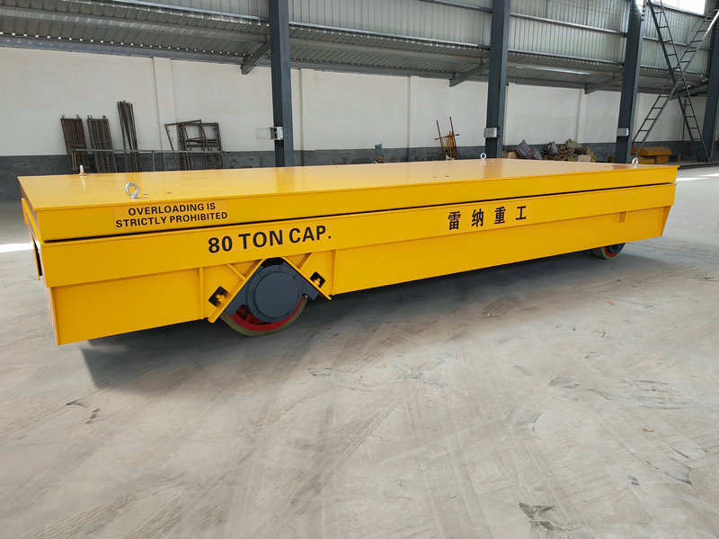 80 Tons Heavy Duty Hydraulic Lifting Trackless 카트