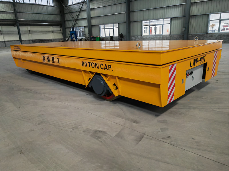 80 Tons Heavy Duty Hydraulic Lifting Trackless 카트