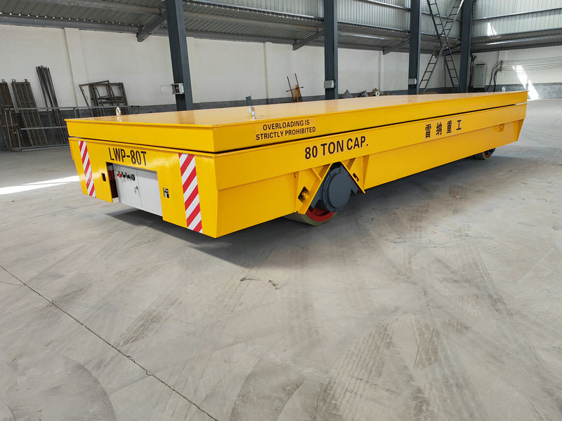 80 Tons Heavy Duty Hydraulic Lifting Trackless 카트