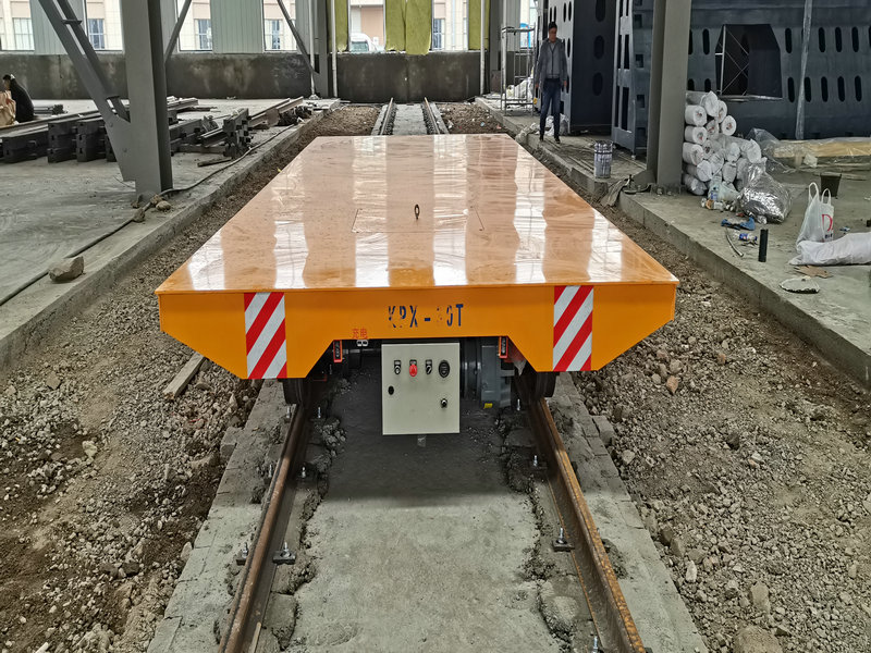 30T 전기 철도 Die Transfer Trolley