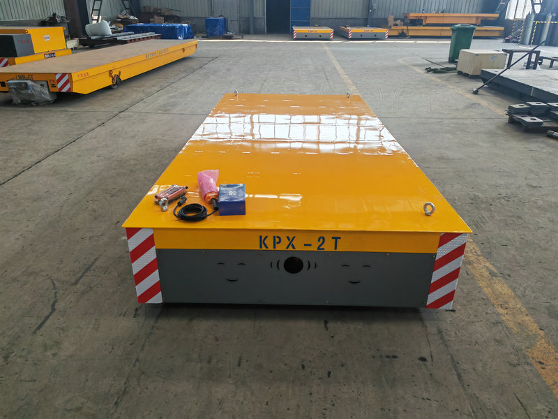 원격 제어 Heavy Duty Rail Guided Transfer Trolley