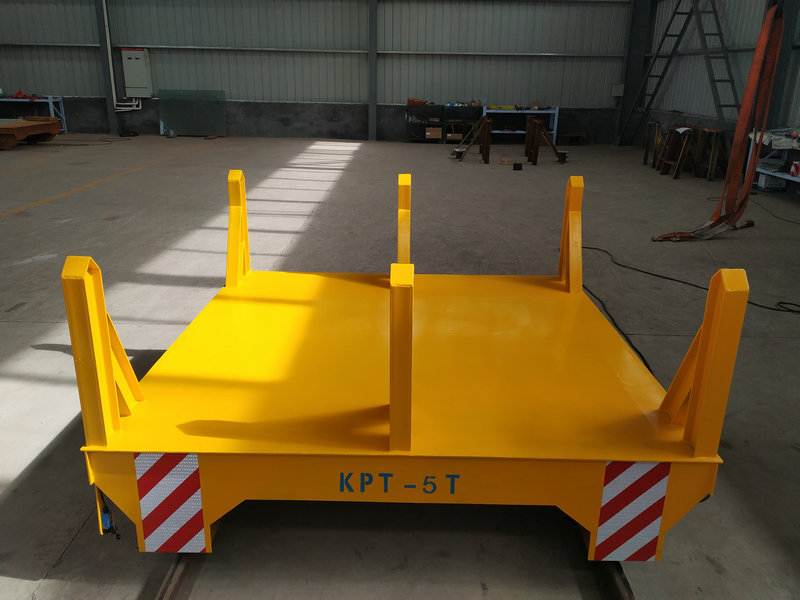케이블 드럼 Powered Rail Ladle Transfer Cart in Steel Mill