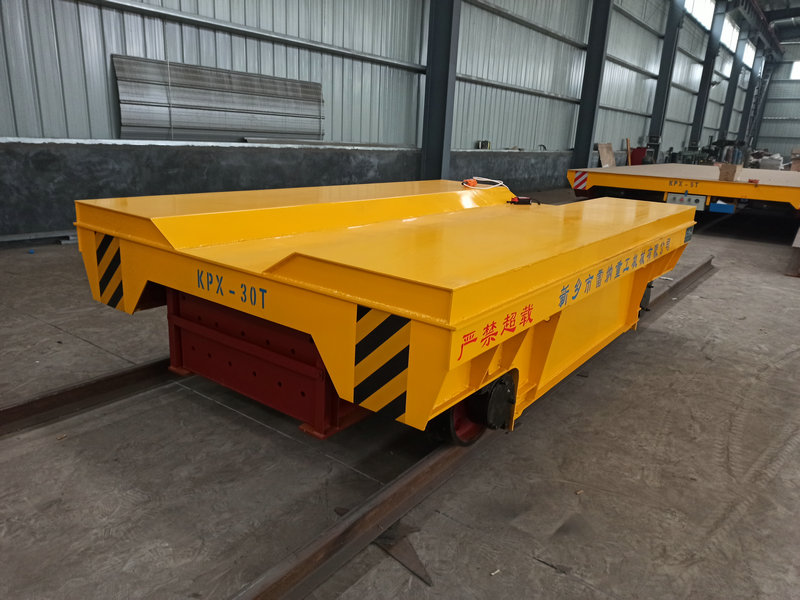 배터리 전원 30T Rail Transfer Cart for Die and Mold Handling