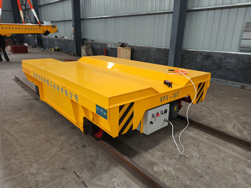 배터리 전원 30T Rail Transfer Cart for Die and Mold Handling